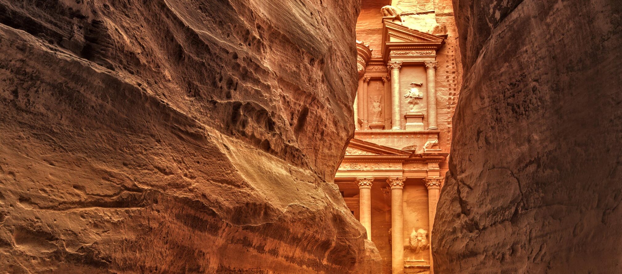 Petra, la maravilla oculta de Jordania.