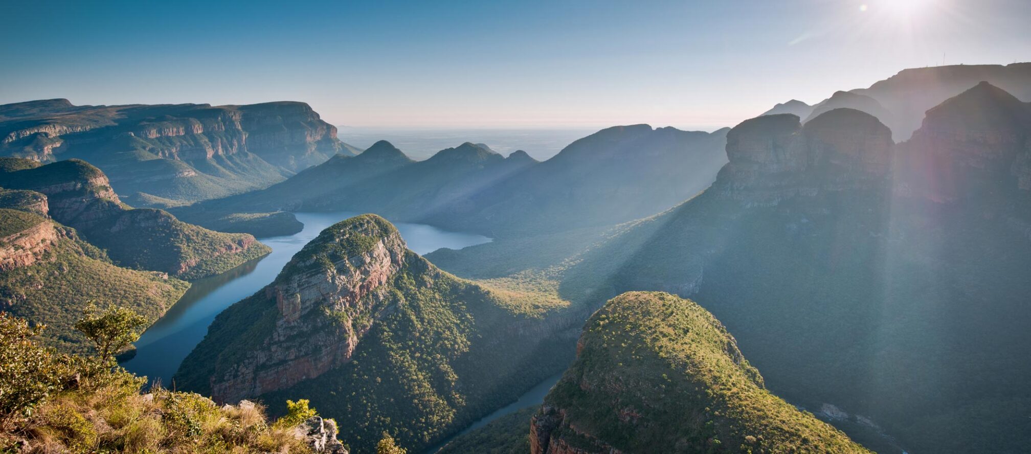 Las Drakensberg, las montañas del dragón. Sudáfrica.