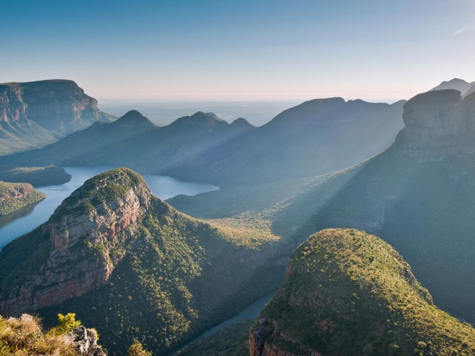 Las Drakensberg, las montañas del dragón. Sudáfrica.