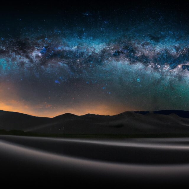 Dormir en haimas bajo un cielo de estrellas en pleno desierto.