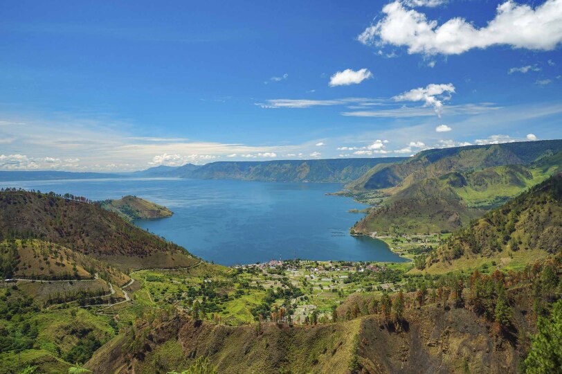 Viajes Indonesia Blackpepper 0014 Danau Toba Or Lake Toba At Sumatra