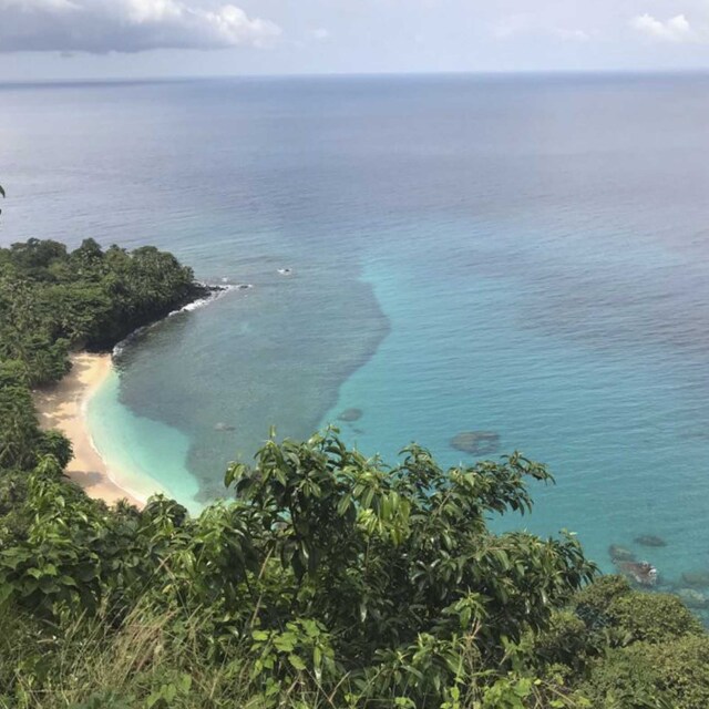 Espectaculares miradores como Oke Daniel en la Isla de Príncipe.