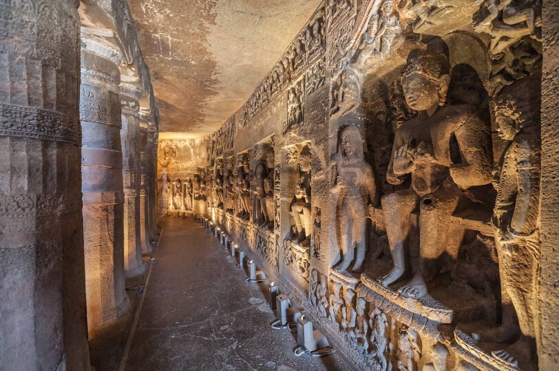 Viajes India Centre Blackpepper 0010 Ajanta Caves India
