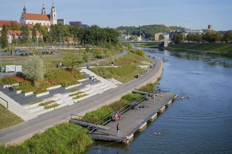 Viajes Lituania Blackpepper 0052 Neris River Vilnius C Kipras Streimikis