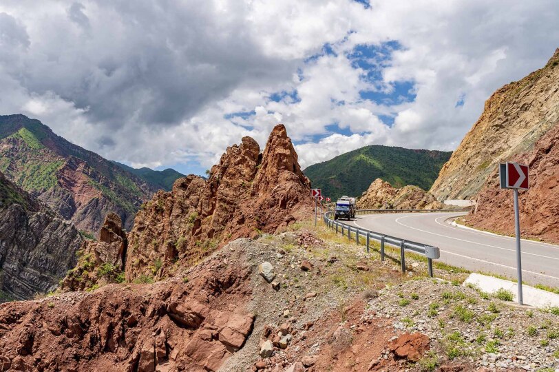 Carretera de Qalai Khumb a Khorugh