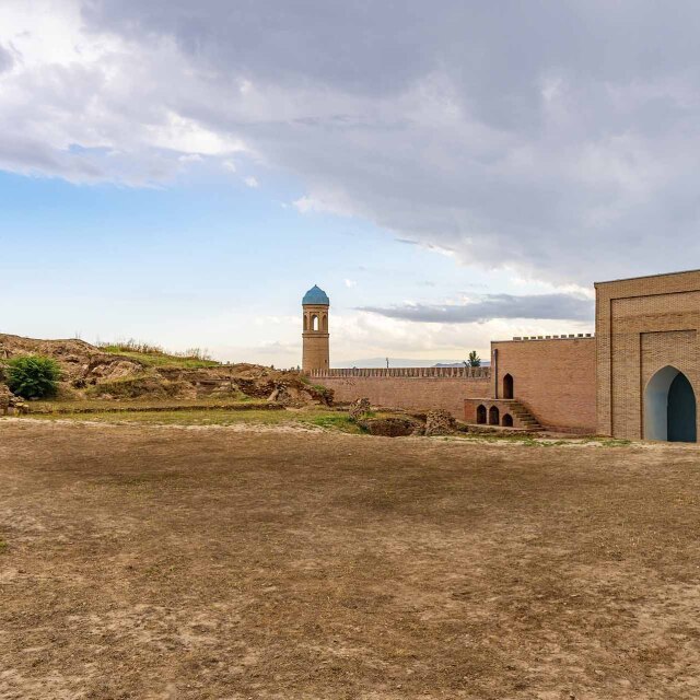 Fuerte de Hulbuk en la región de Kulob y Vose, Tayikistán