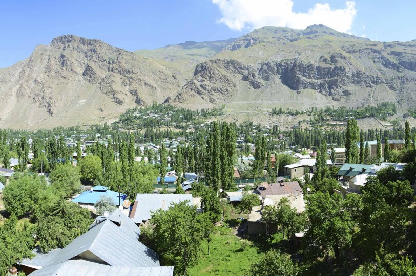Khorog y cordillera del Pamir