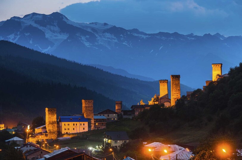 Viajes Georgia Blackpepper 0008 Svan Towers Mestia Svaneti Region Georgia