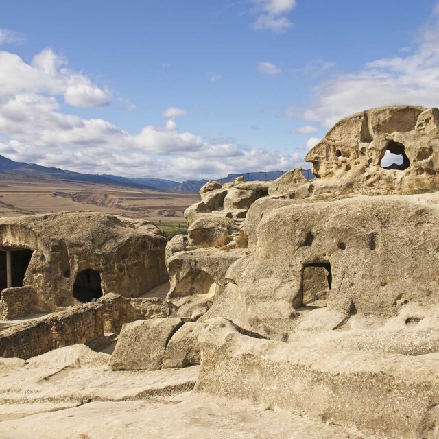 Arquitectura excavada en la roca