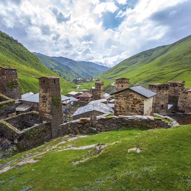 Guesthouses familiares en aldeas remotas