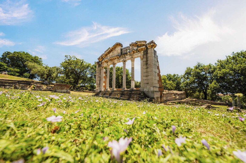 Viajes Albania Blackpepper Travel 0038 Byzantine Church St Mary Apollonia Temple Ruins Ancient Apollonia Albania