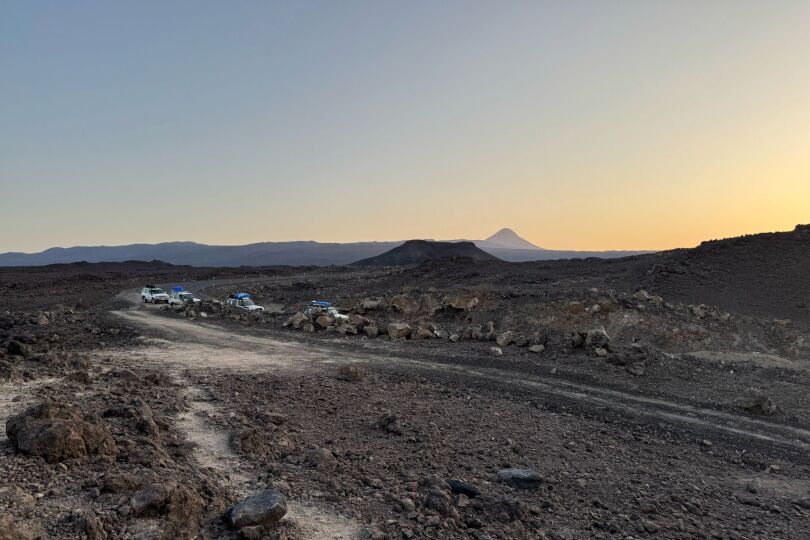Viaje Danakil Etiopia Blackpepper Atardecer