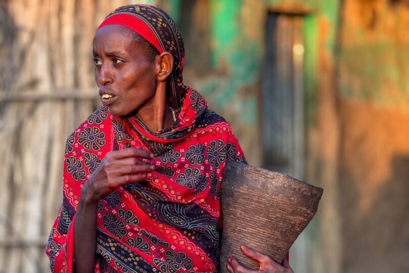 Viaje Danakil Etiopia Blackpepper Mujer Afar 2